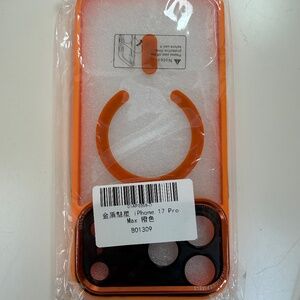 iPhone 17 Pro Max Protective Case Cover Orange